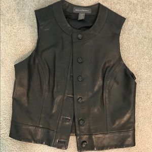 Banana Republic Leather Vest